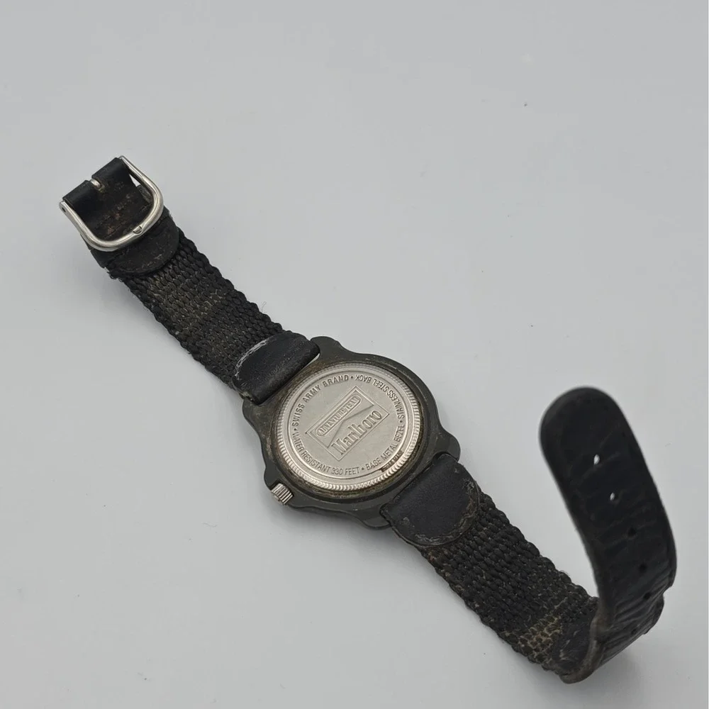 SWISS ARMY Adventure Team Marlboro Watch UNTESTED Repair or Parts